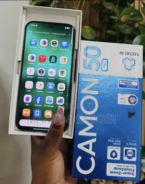 New Tecno Camon 50 Pro 256 GB Black