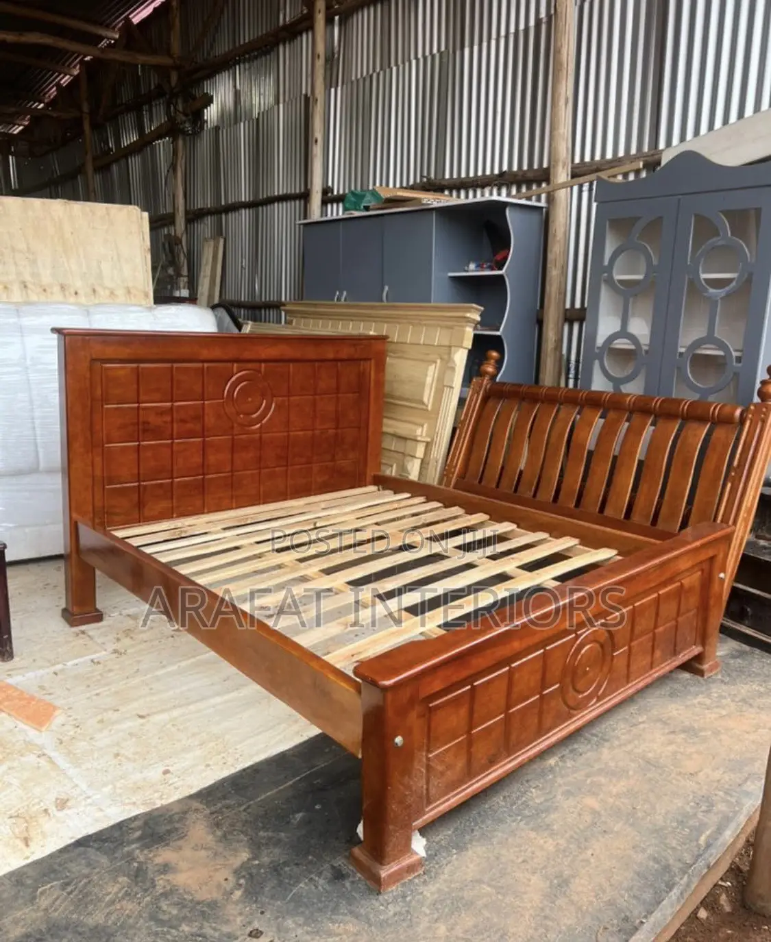 Classic Tiled Panel Bed in 5x6