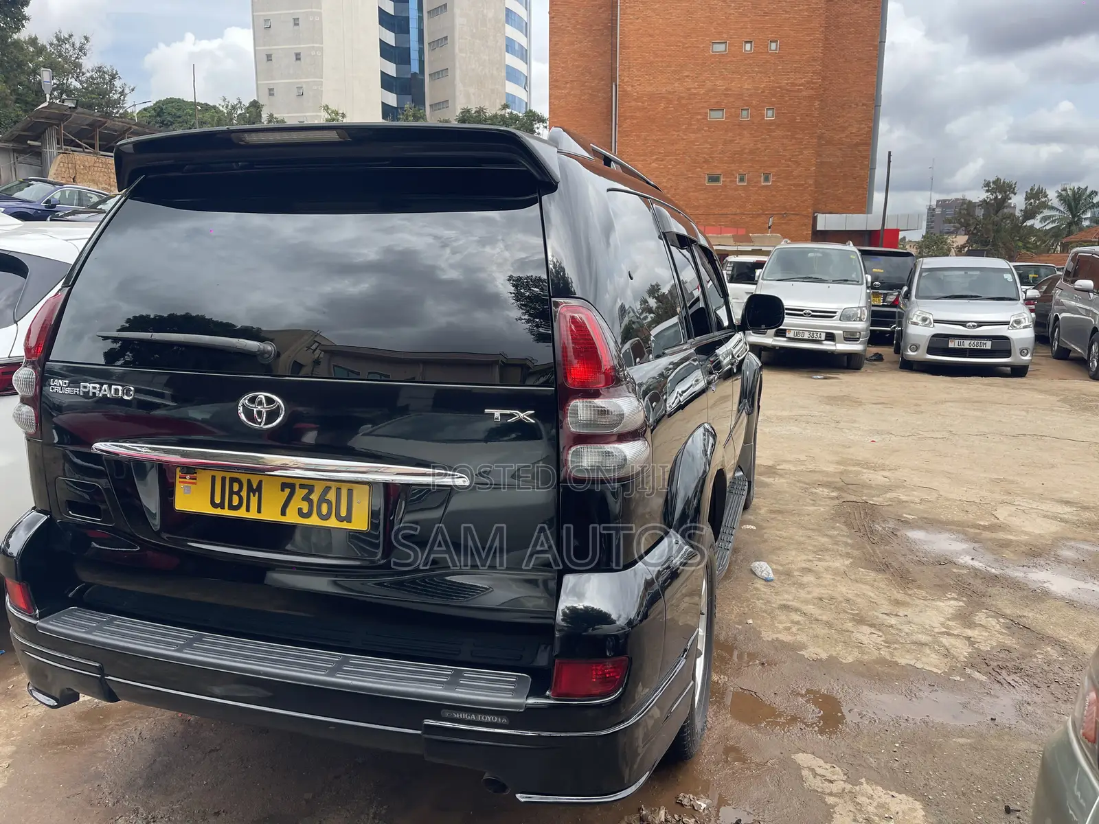Toyota Land Cruiser Prado 2008 Black