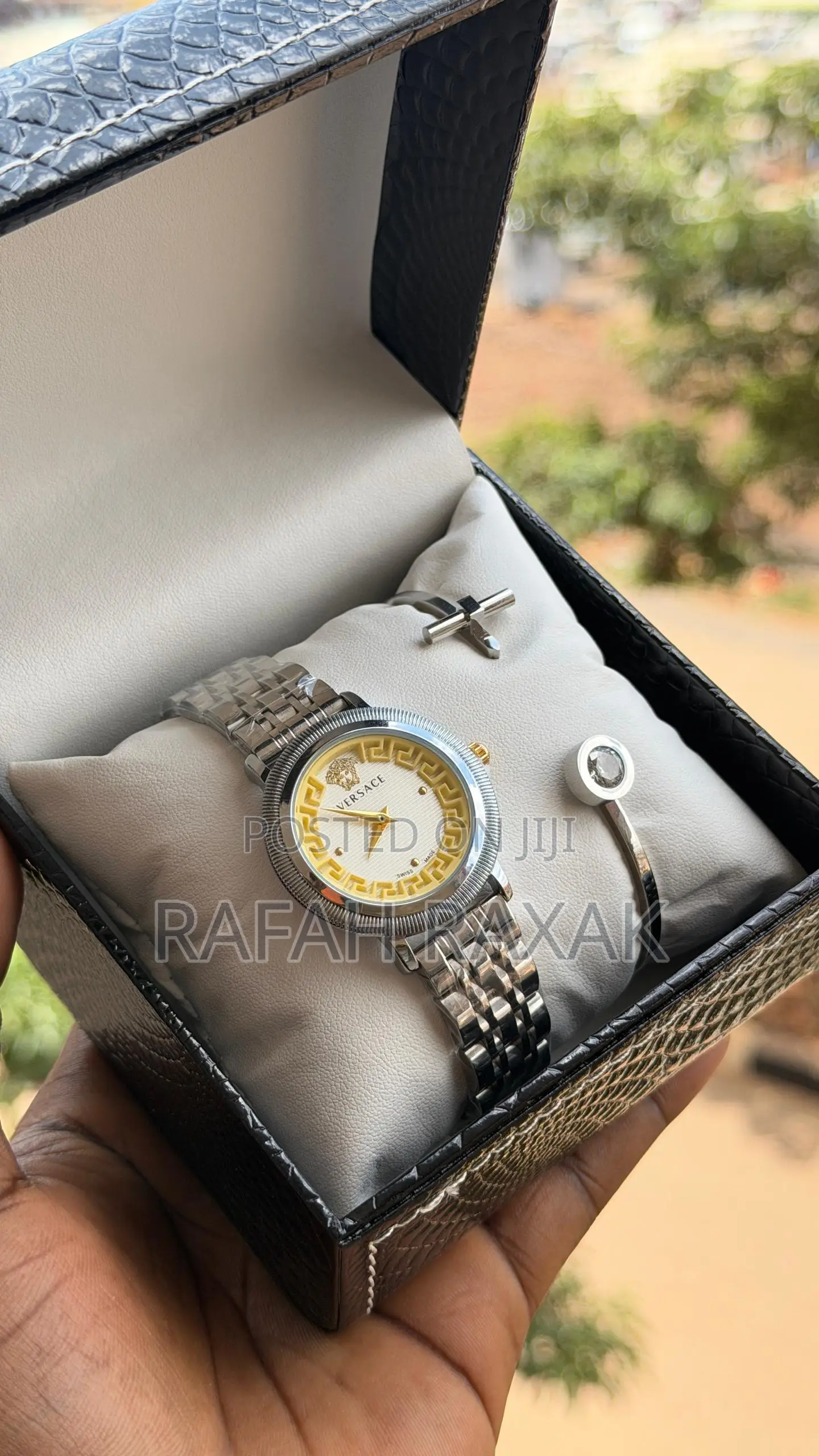 Gift Set Versace Greca Flourish Watch