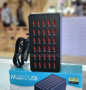 30-port Usb Charging Station