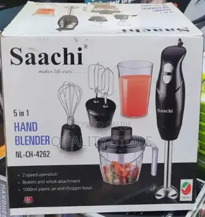 Saachi Electric Hand Blender 5 in 1 Nl-Ch-4262