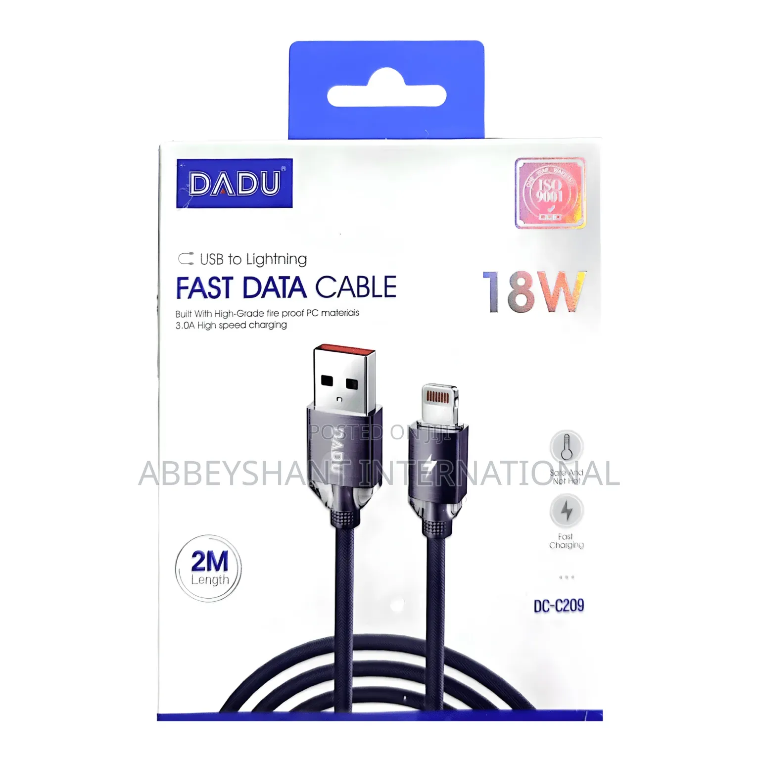 18w Usb-C to Lightning Fast Data Cable 3-Meter