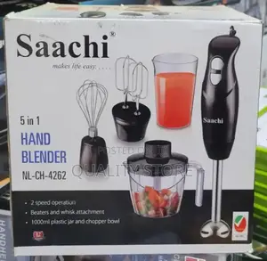 Saachi Electric Hand Blender 5 in 1 Nl-Ch-4262