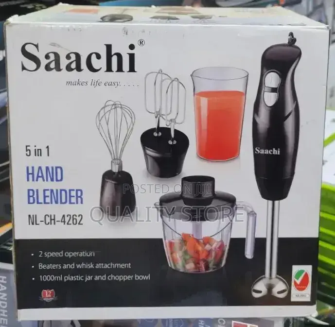 Saachi Electric Hand Blender 5 in 1 Nl-Ch-4262