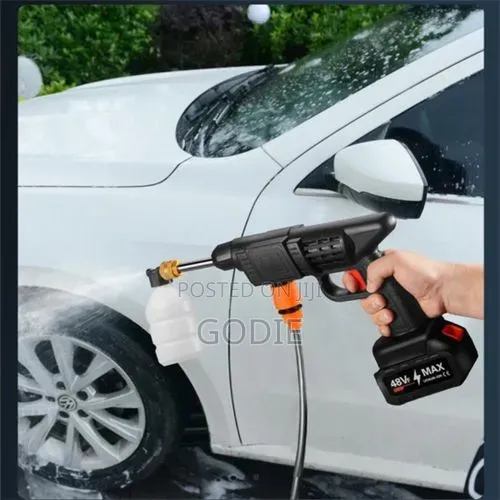 Rechargeable Pressure Sprayer And Washer - Black