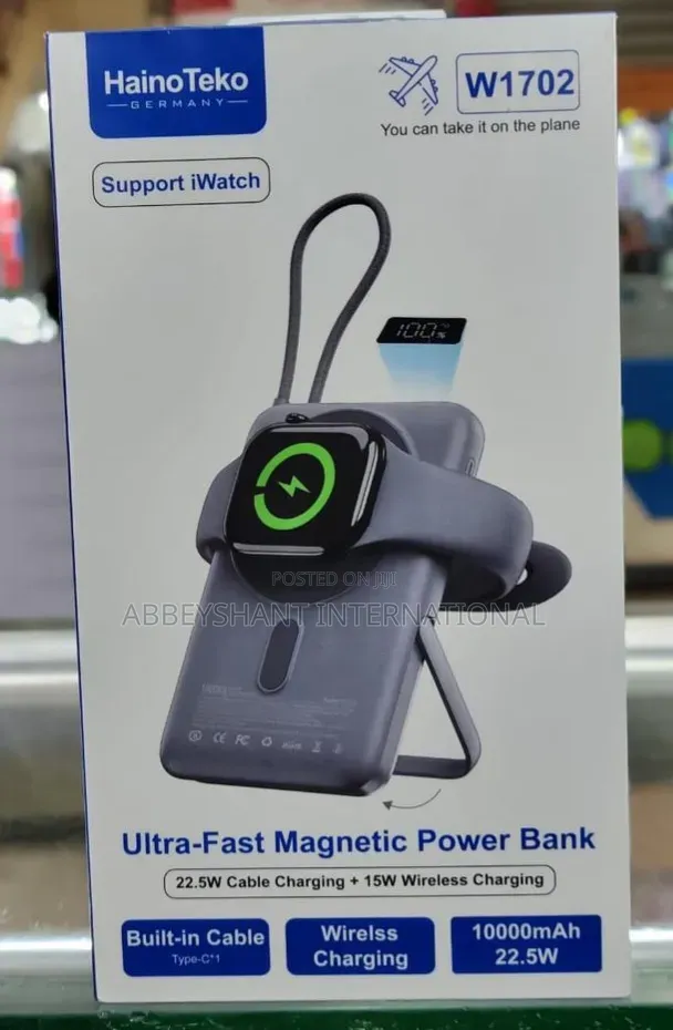 Ultra-Fast Magnetic Power Bank
