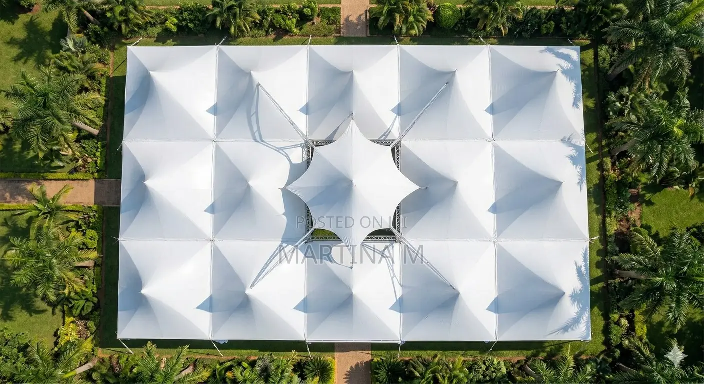 Premium 200 Seater PVC Cathedral Tent