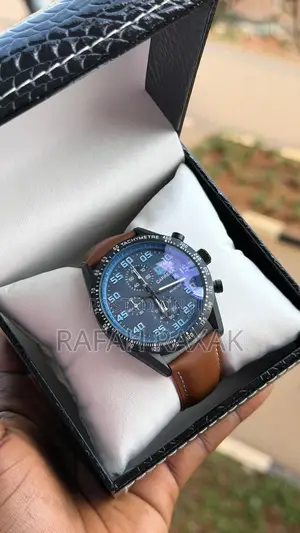 Brown Leather Strap Version of the Tag Heuer Carrera Chronograph