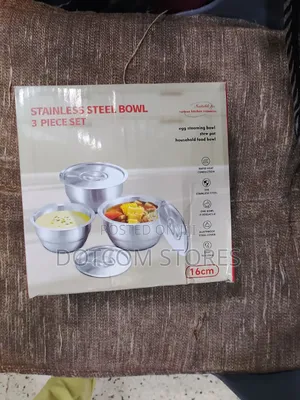 3 PCS Stainless Steel Steamed Egg Bowl