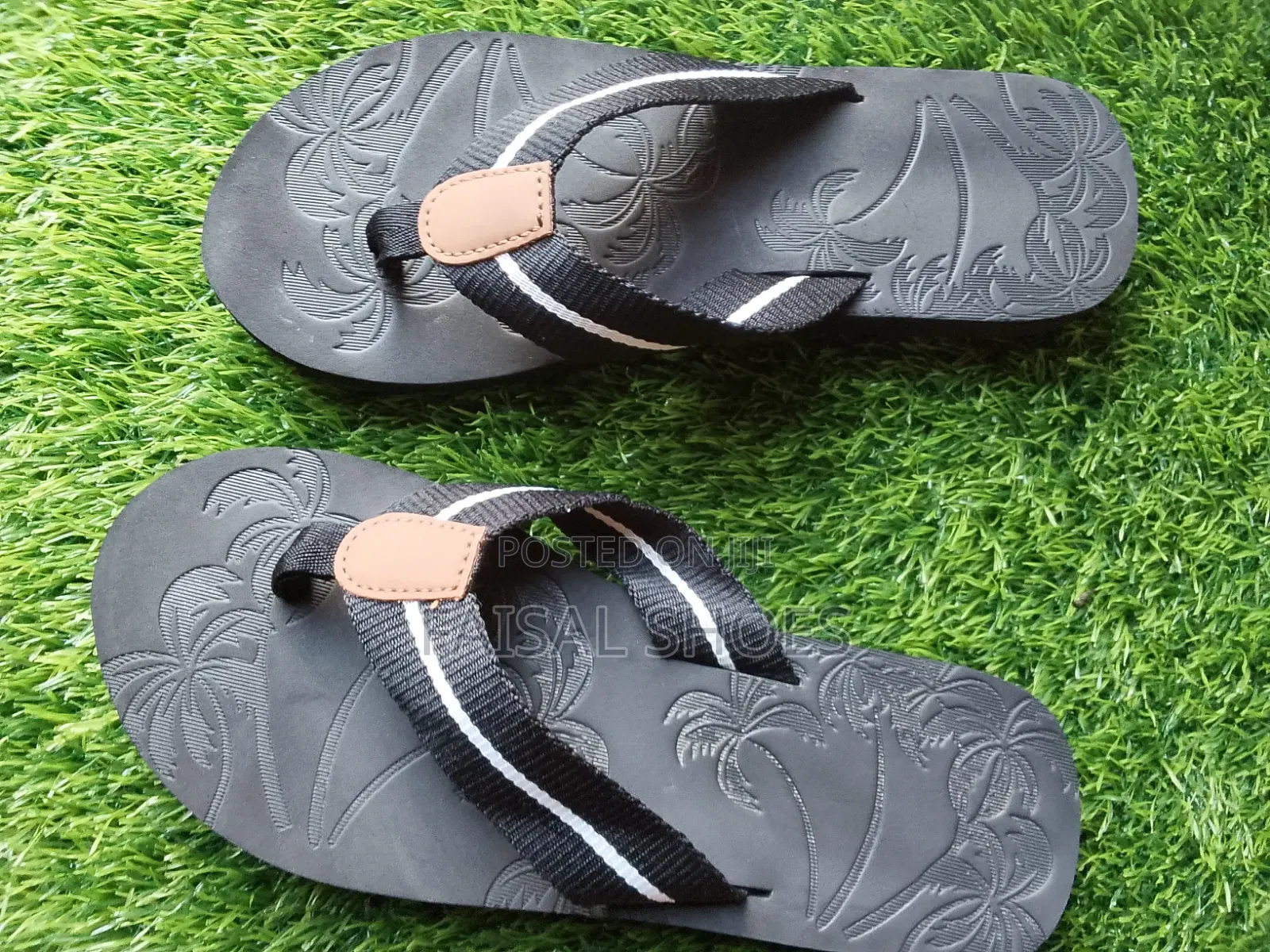 Men's Black Sandals