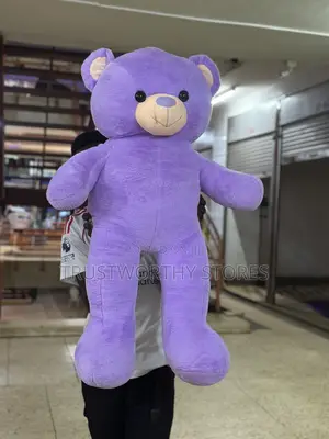 Purple Big Teddy Bear