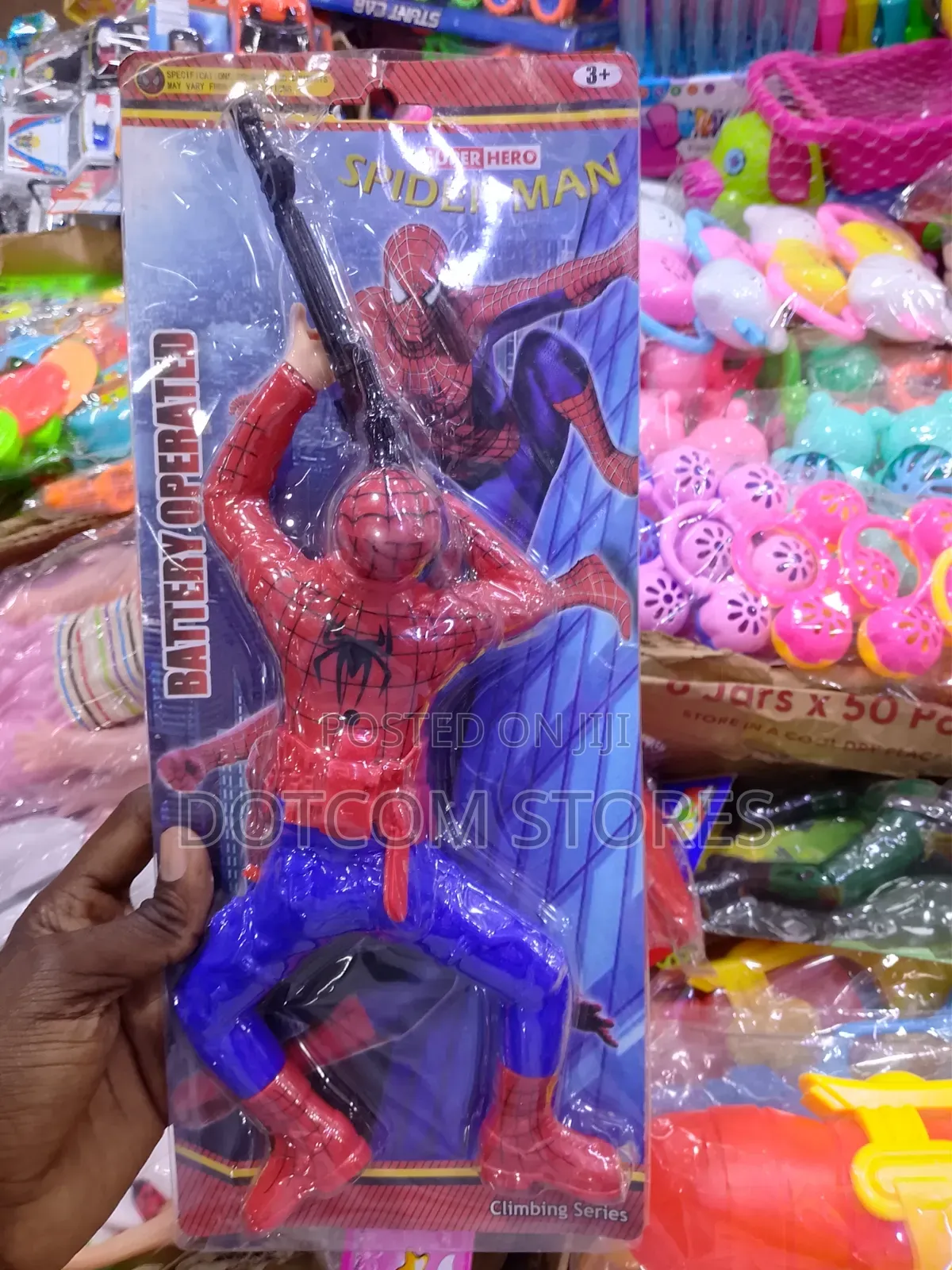 Spiderman Crawling Toy Soldier, Action Figures - Multicolor