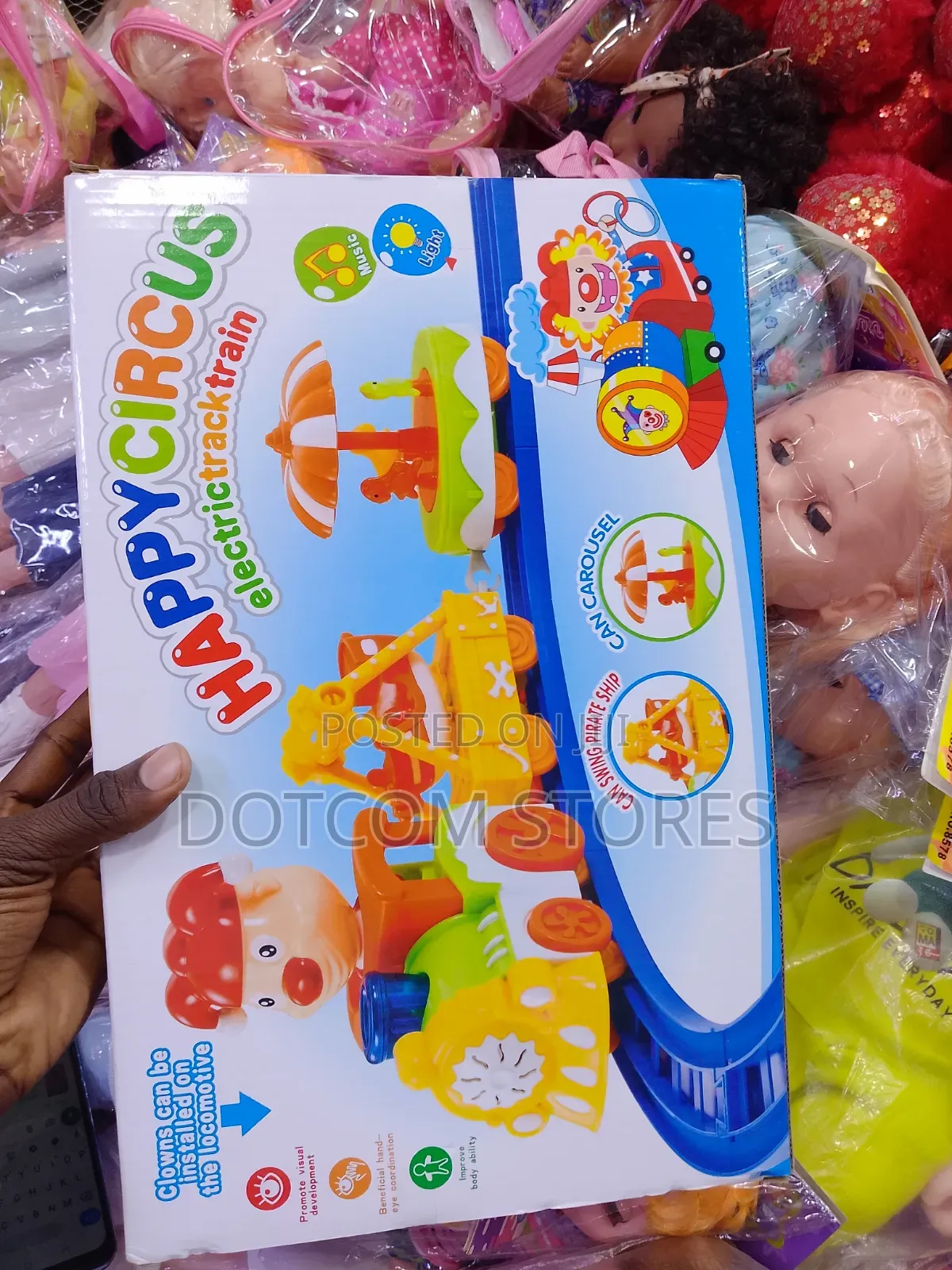Qlebao Happy Circus Electric Track Train