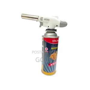Portable Butane Gas Blow Torch /Flame Gun With One Gas Canister.