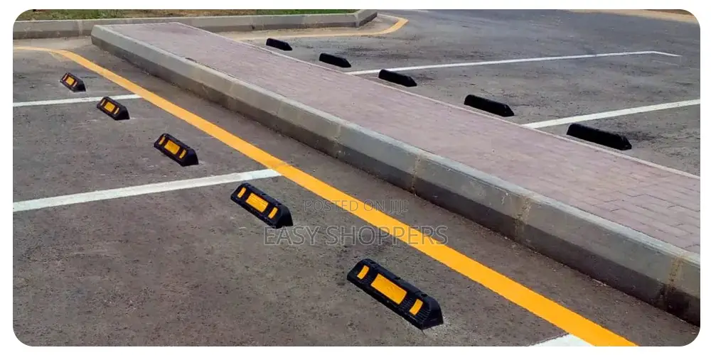 Wheel Stopper For Car Park Safety In Commercial And Residential Areas