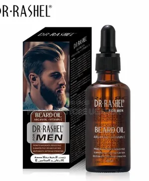 Dr. Rashel Beard Oil | Argan Oil + Vitamin E | Beard Growth |