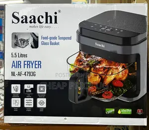 Saachi 5.5 Litres Air Fryer (Model: Nl-Af-4793g).