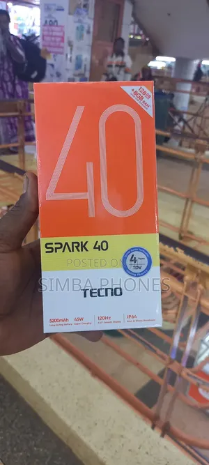 New Tecno Spark 40 128 GB Pink