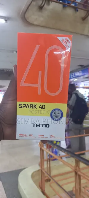 New Tecno Spark 40 128 GB Purple