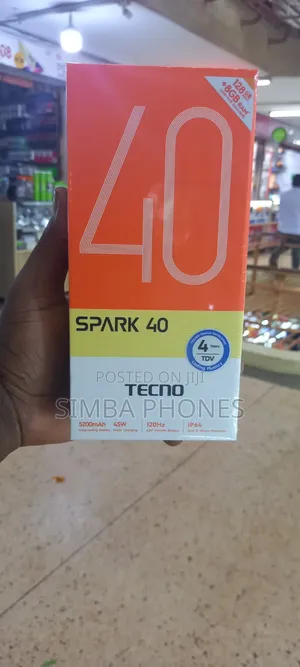 New Tecno Spark 40 128 GB Purple