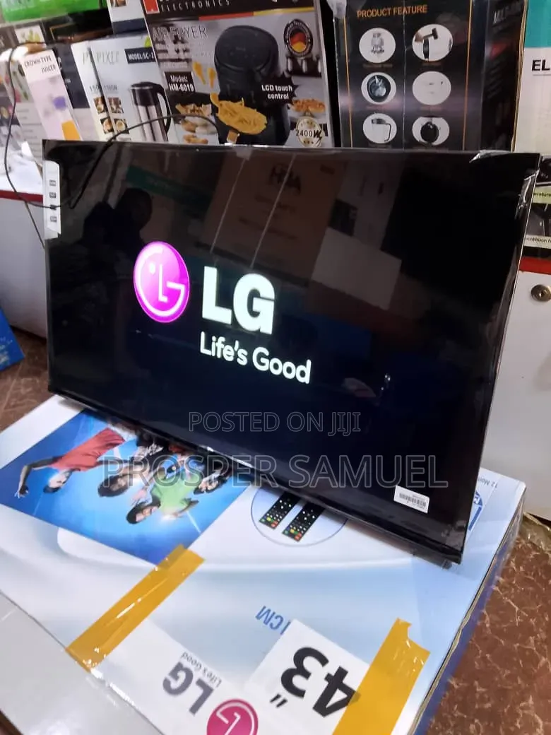 Brand New Lg 43 Inches Digital Flat Screen Flameless Tv With Inbuilt
