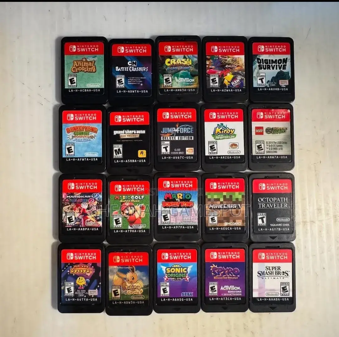 We Have the Most Nintendo Switch Games at the Cheapest Prices in Stock