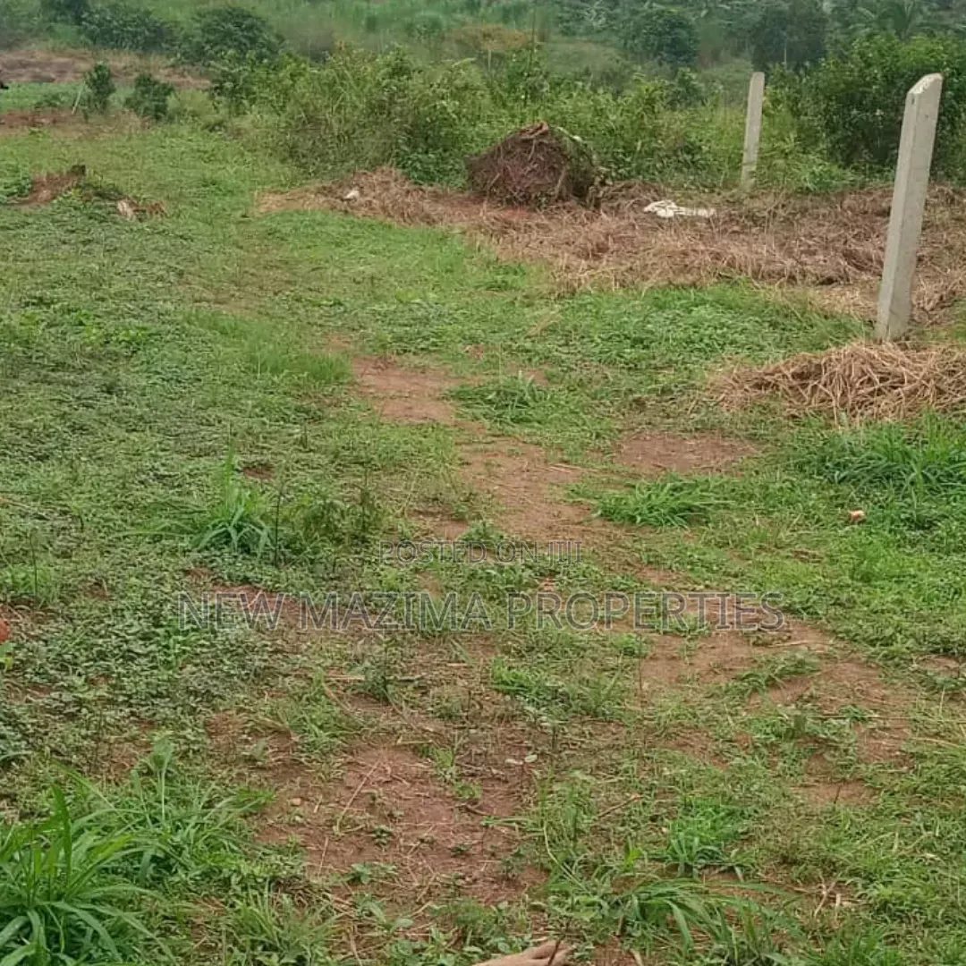 Affordable Plot With Private Mile Land Title on Table on Forced Sale