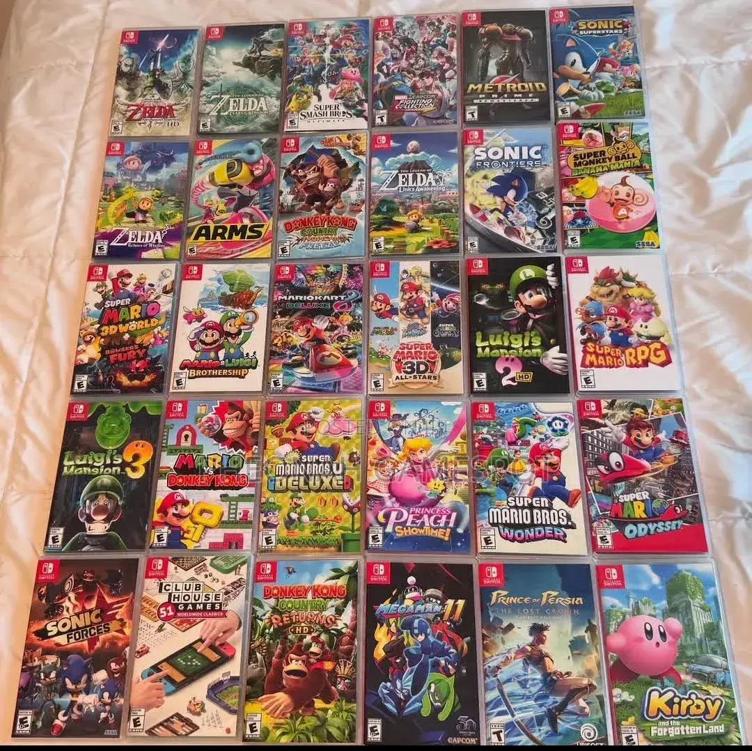 Brand New Nintendo Switch Games. Serious Games for Serious People