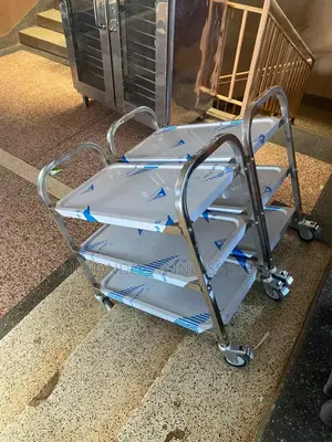 Stainless Steel Tray Trolley