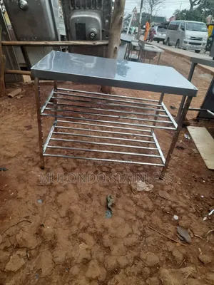 Working Table 3_ Steps Stainless Steel Table