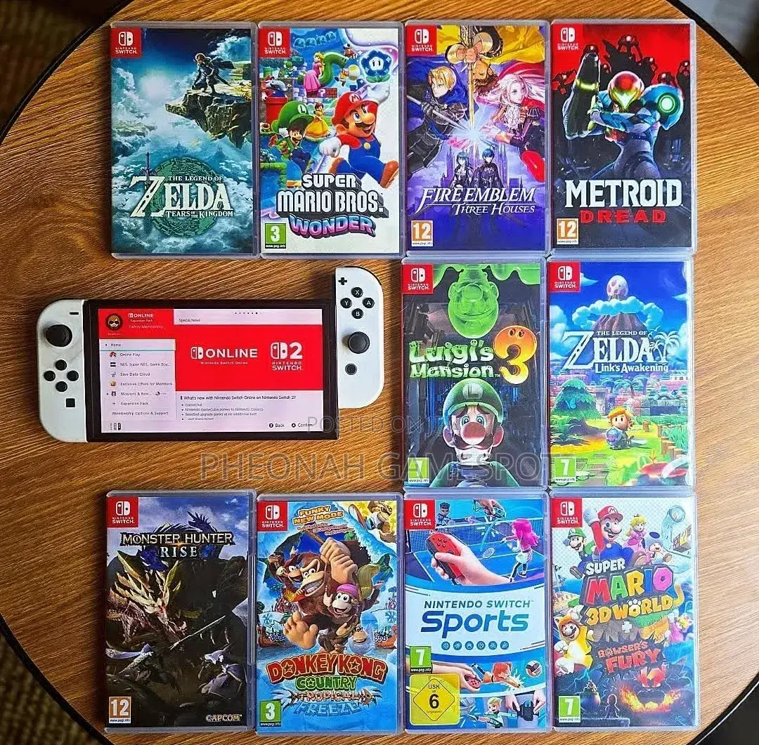 Brand New Nintendo Switch Games. Keep Your Kids Happy With These Games