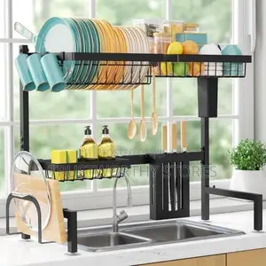 Over the Sink Dish Drying Rack