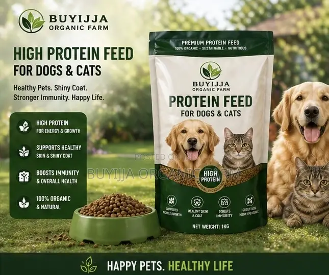 Buyijja Organic Farm – High-Protein Feed for Fish, Pigs, Poultry, Etc.
