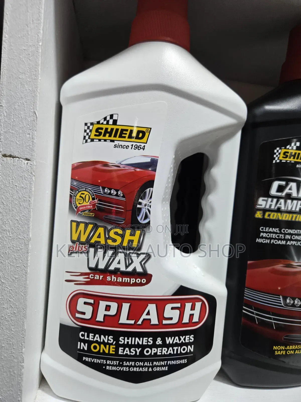 Shield Splash Car Shampoo and Wax