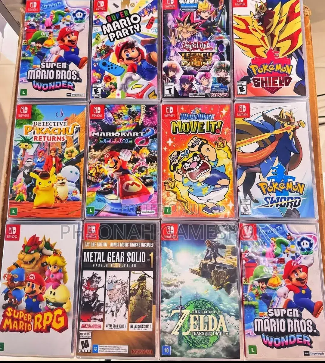 Brand New Nintendo Switch Games. Catch the Vibes and Smile Today