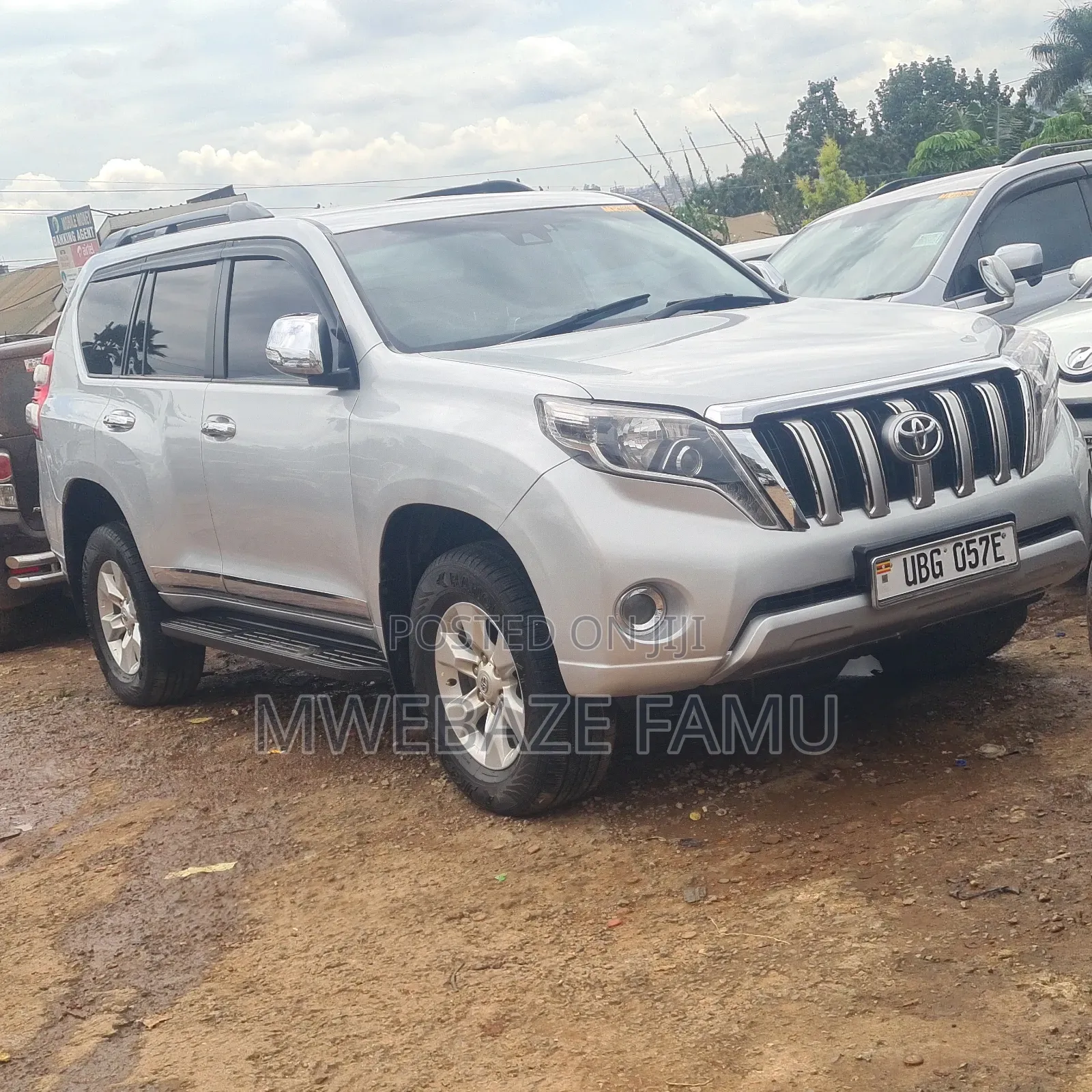 Toyota Land Cruiser Prado 2015 Silver