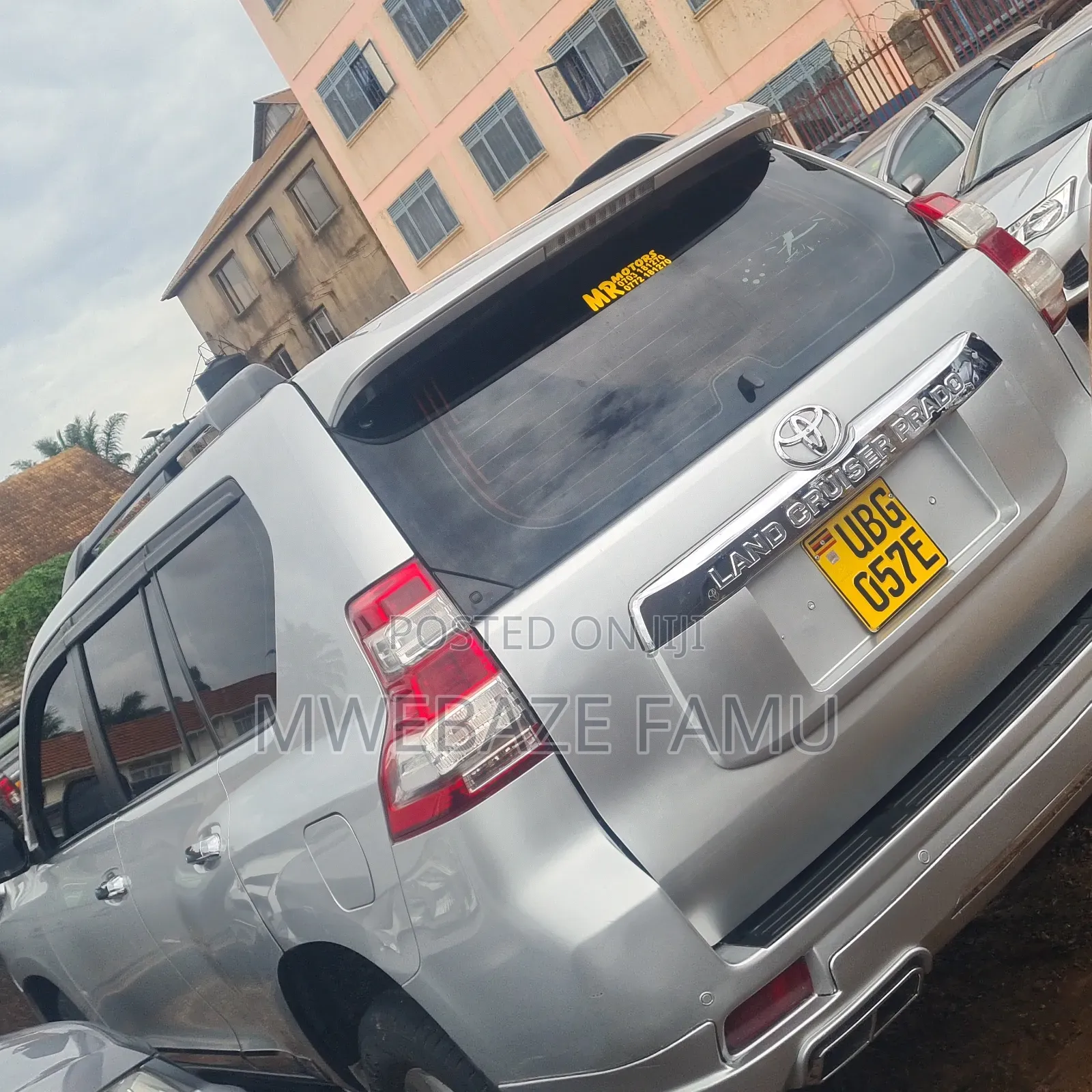 Toyota Land Cruiser Prado 2015 Silver