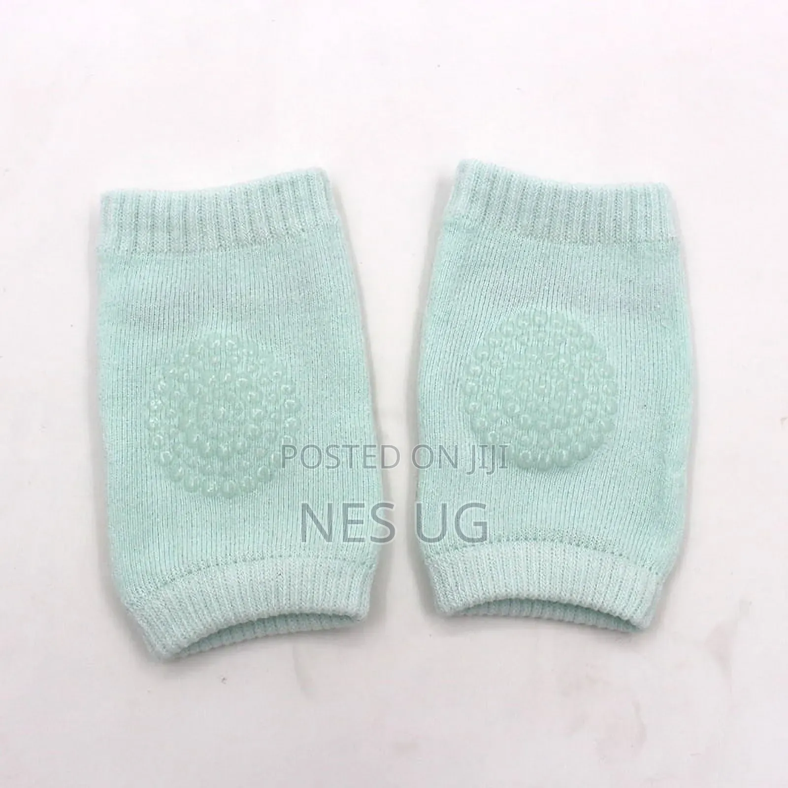 1pair Kids Knee Protection Pads for Baby Boys Girls - Light Green