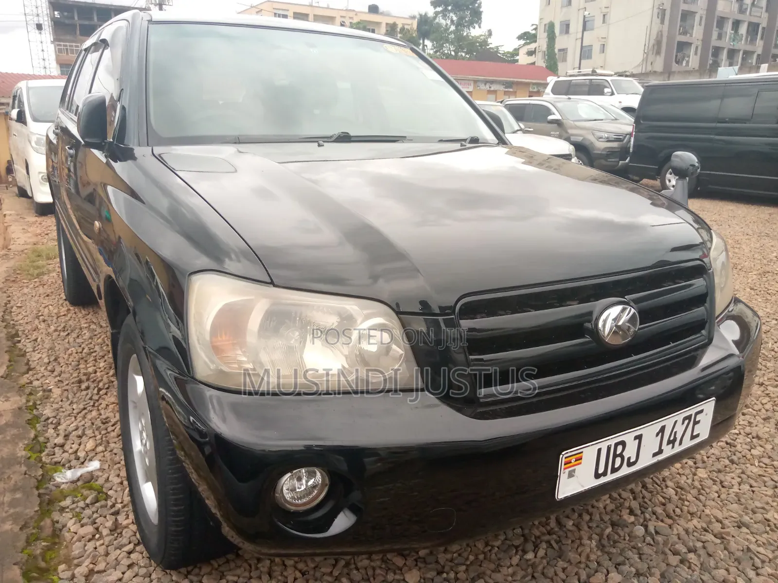 Toyota Kluger 2005 Black