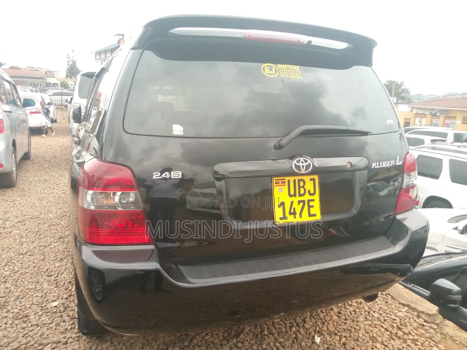 Toyota Kluger 2005 Black
