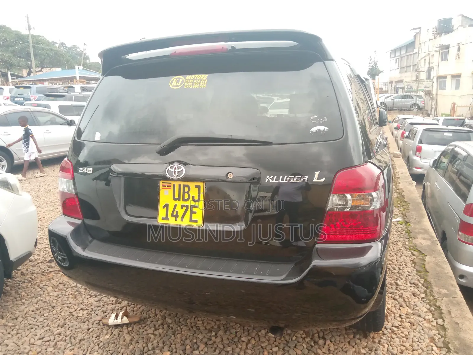 Toyota Kluger 2005 Black