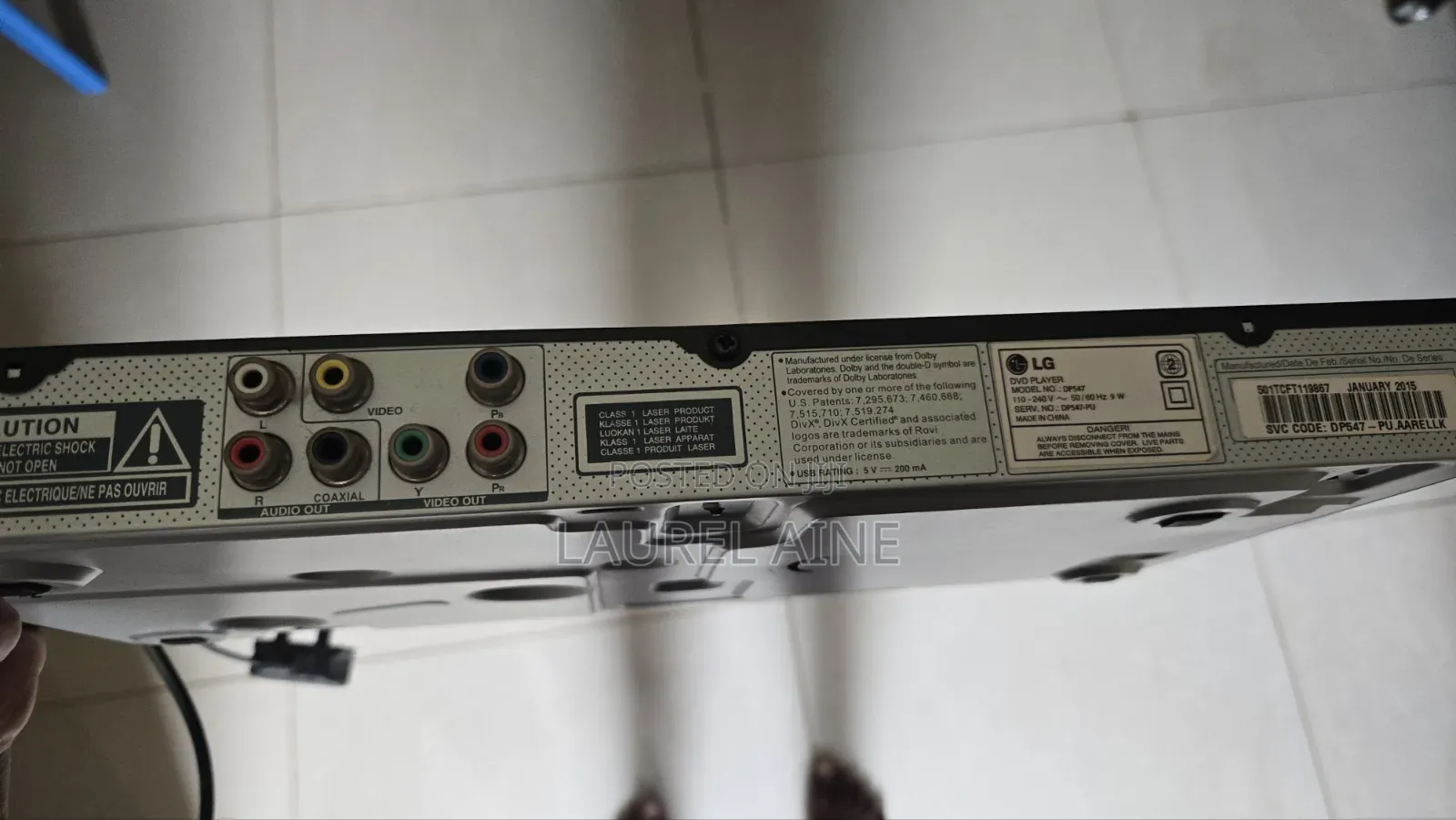 Lg DVD/Cd Player