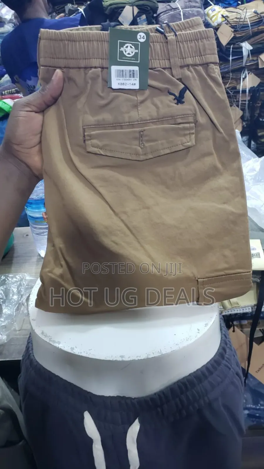 Mens Fashion Cargo Trousers - Multicolor