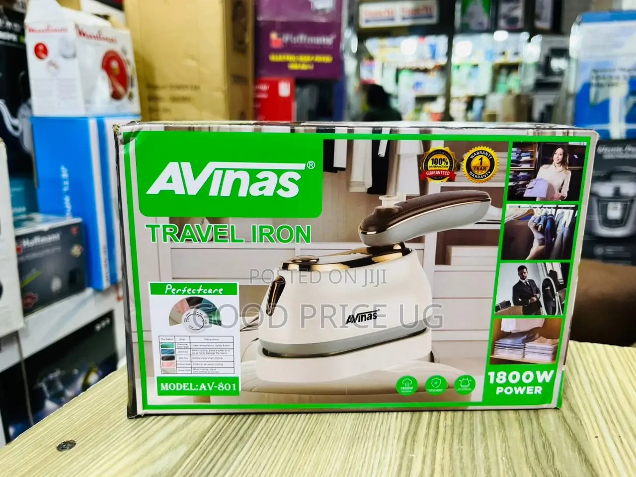 Avinas Av-801 Perfectcare Travel Iron.
