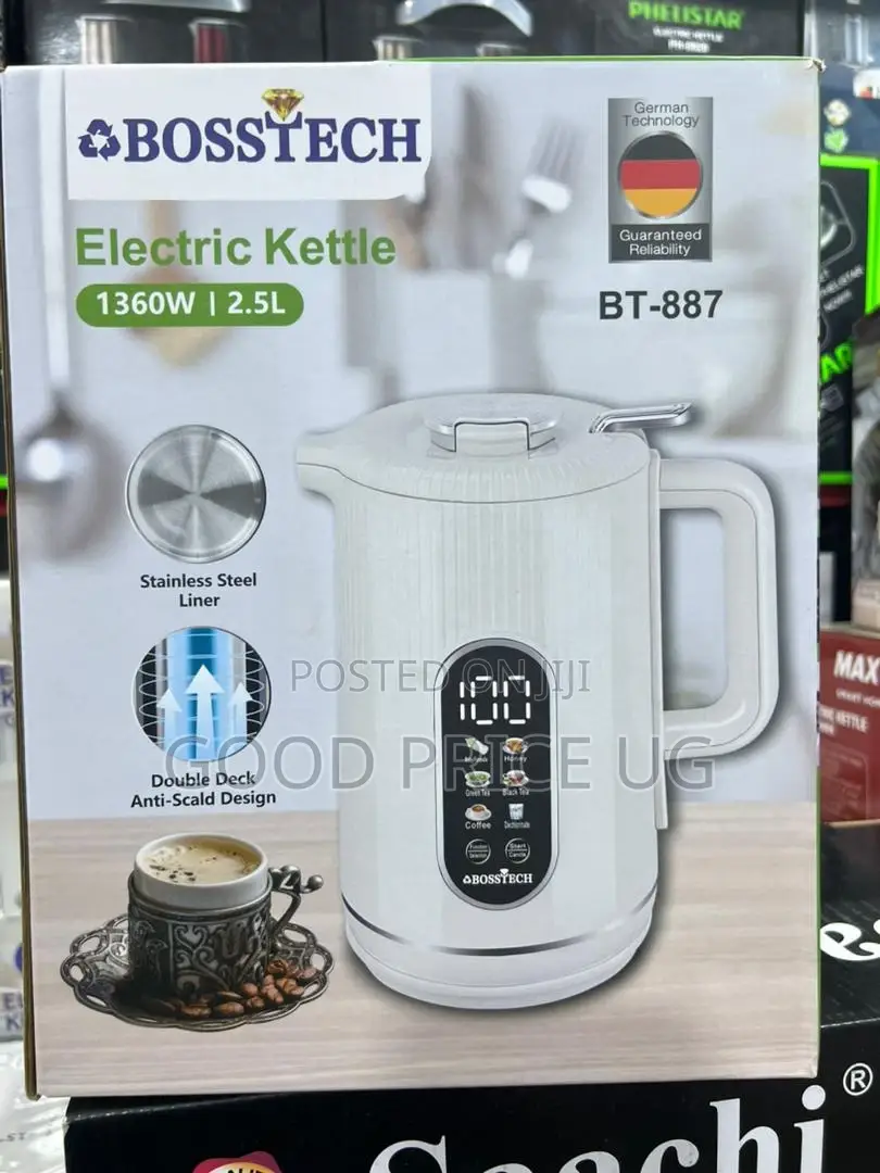 Bosstech Electric Kettle (Model Bt-887).