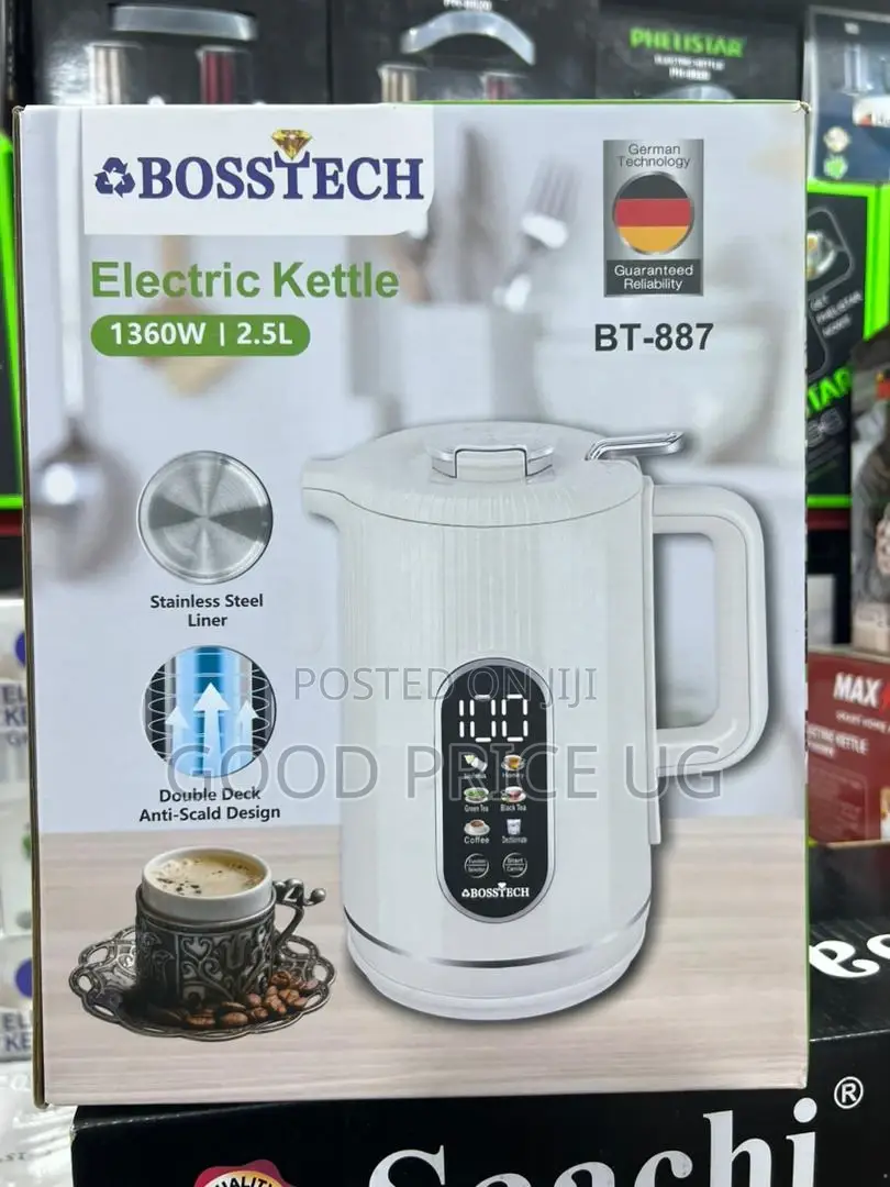 Bosstech Electric Kettle (Model Bt-887).