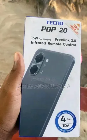 New Tecno Pop 20 64 GB Black