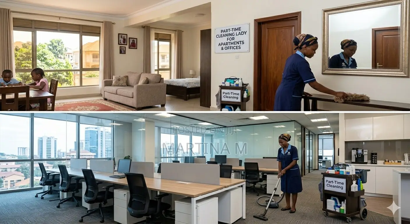 Part-Time Cleaning Lady for Apartments and Offices