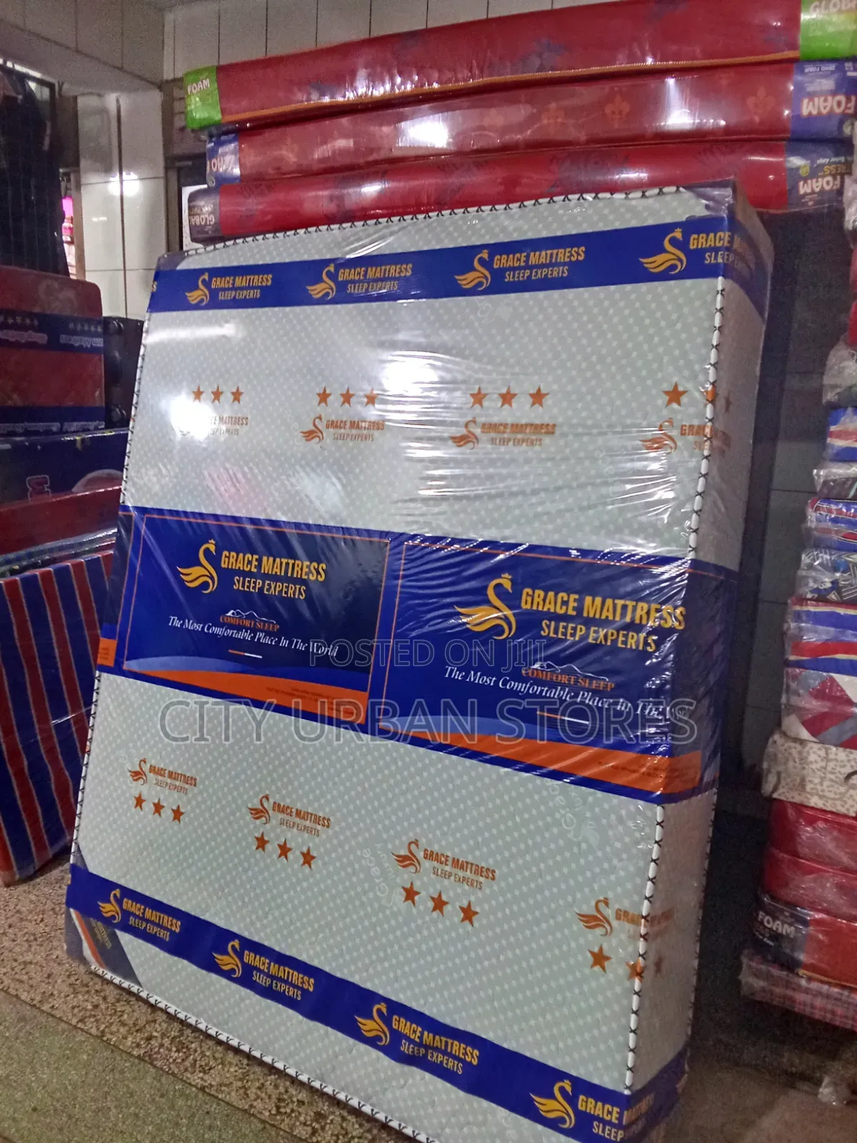 Grace Foam 5*6 by 8 Inches Fiber Mattress